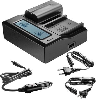 Акумулятор Neewer 6600mAh Li-ION для Sony NP-F970/960/975/570/750/770 з LCD-зарядним пристроєм
