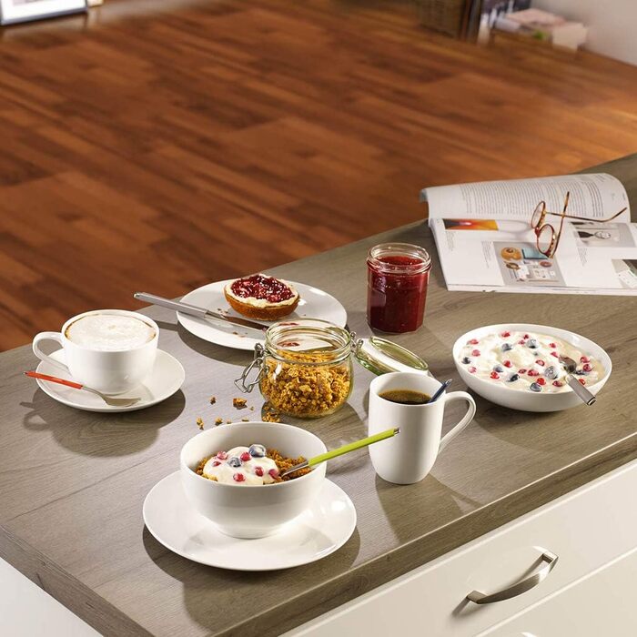 Цукорниця Villeroy & Boch For Me - класичний цукорний горщик з кришкою, преміум-порицелан, 300 мл, для кухні