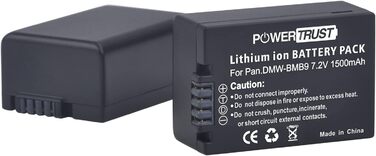 Акумулятор Panasonic DMW-BMB9E + Зарядний пристрій для Lumix FZ82, FZ83, FZ100, FZ45, FZ150, FZ72, FZ62, FZ48