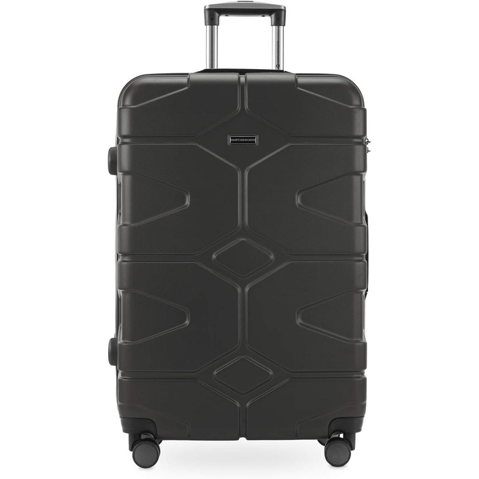 Чемодан туристичний Hauberk Köffer X-Kölln (S, L) Graphite, комплект, з TSA замком