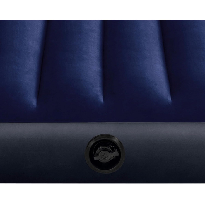 Надувний матрац Intex Classic Downy Blue Dura-Beam Twin, 191 x 99 x 25 см