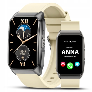 Смарт-годинник JG Smart T69, бежевий