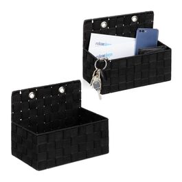 Set of 2 Hanging Storage Baskets