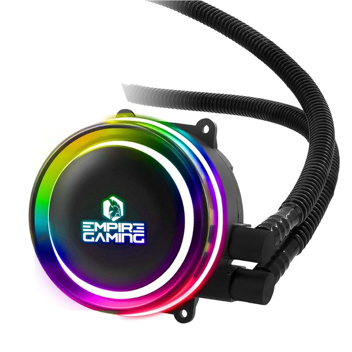 Система водяного охолодження EMPIRE GAMING Guardian G-V20 AIO 240мм для ПК – CPU, RGB, Intel/AMD