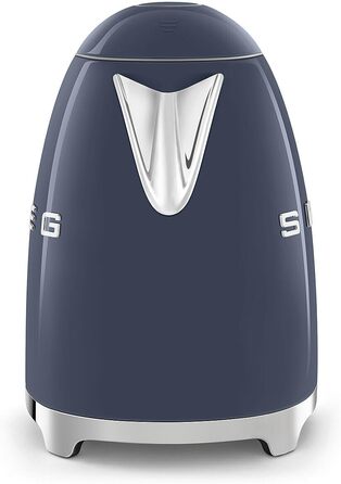 Електричний чайник Smeg KLF03PKEU 1.7L, Navy Blue (Темно-синій), з нержавіючої сталі, антинакипний фільтр, автоматичне відключення