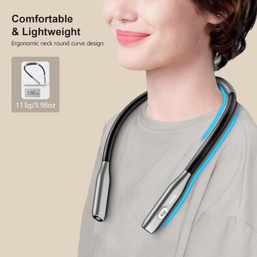 Настільна лампа Gritin для читання з регулюванням яскравості, 3 колірні температури, акумулятор 80 годин, ергономічна шийна лампа для читання в ліжку, рукоділля, ремонт