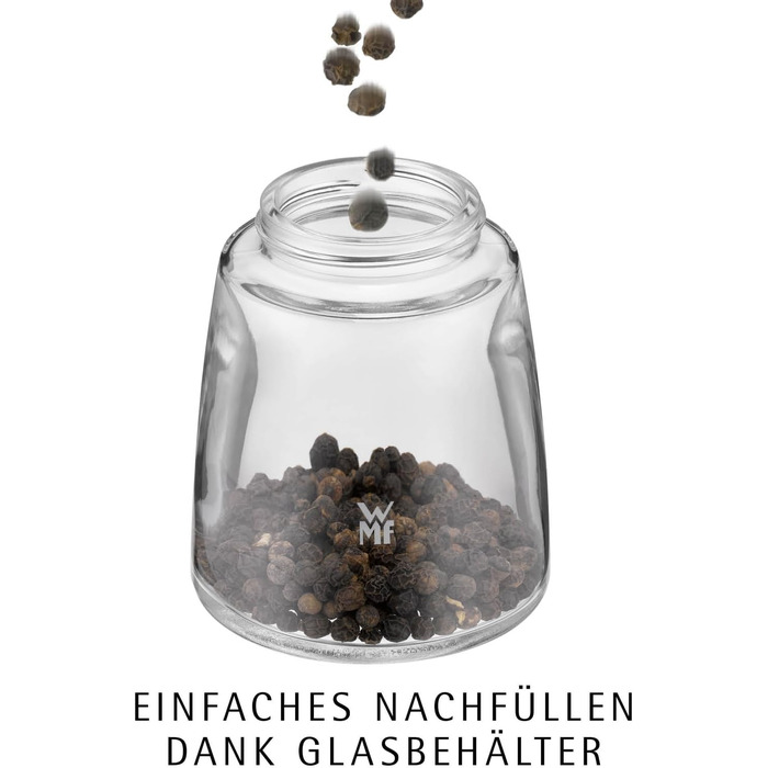 Набір для мелення солі та перцю WMF Trend (2 шт.), сірий, 14 см