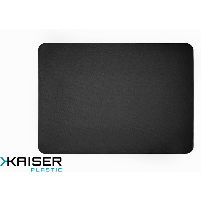 Килимок для гриля Kaiser plastic® | Чорний | 117 x 153 см | Зроблено в Німеччині | Для тераси, саду, балкону