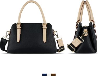 Сумка жіноча Bugatti Ella чорна, маленька сумка через плече для жінок