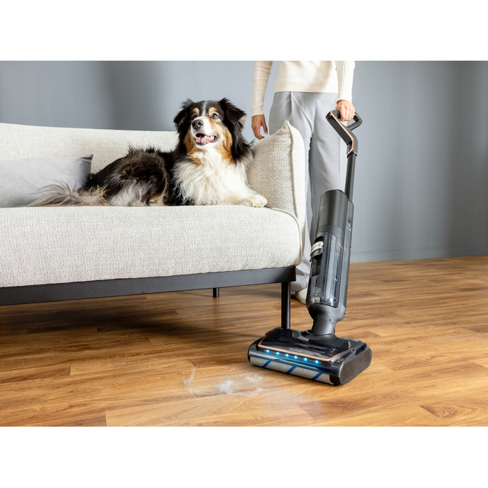 Акумуляторний вертикальний пилосос з функцією вологого прибирання Tefal X-Clean 7 GF5736