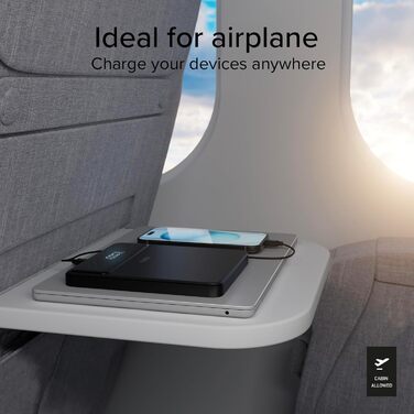 PowerBank SBS 20000 mAh 100W з LCD-дисплеєм: заряд для ноутбука, телефону, планшета, MacBook, iPad