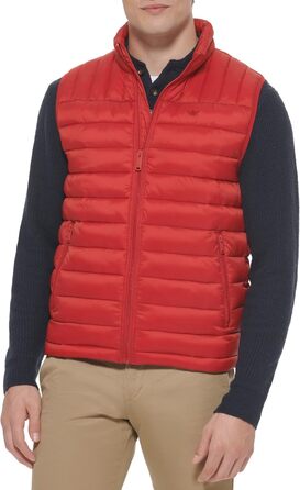 Чоловічий пуховик Docker Claic Ultra Loft Packable з альтернативою пуху (M, вишневий)