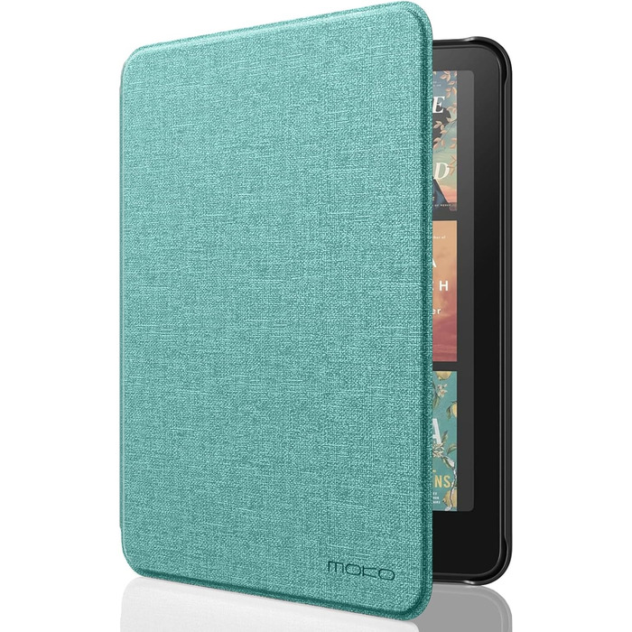 Чохол для Kindle Paperwhite 2024 (12-го покоління) та Kindle Colorsoft Signature Edition 2024, MoKo, Джинсовий зелений, Auto Wake/Sleep