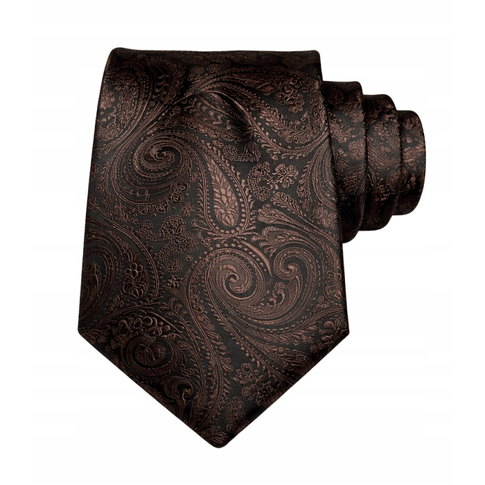 Широка краватка Luvu, коричнева