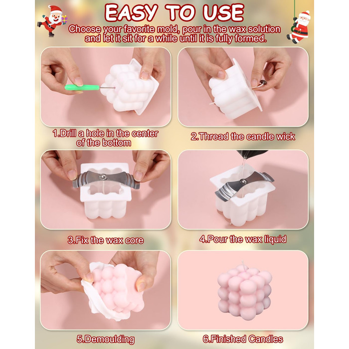 Набір прикрас на ялинку на Різдво, 42 шт. Ялинкові кулі, кульки Різдвяні, червоний, зелений, золотий. Преміум якість. Підходить для святкування Різдва та новорічних вечірок.