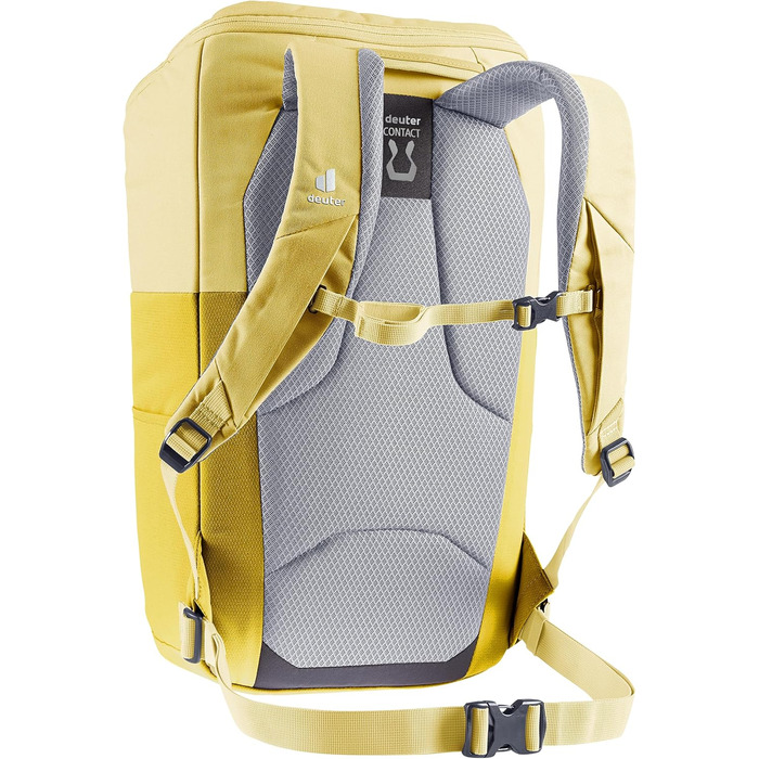 Рюкзак Deuter UP Stockholm 22 л, екологічний, міський, жовтий (Turmeric-ginger)