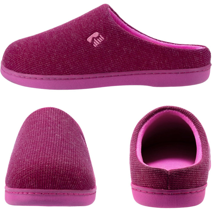 Жіночі халапи RockDove з двокольоровою підошвою з memory foam (38/39 EU, Рожевий Carmine)