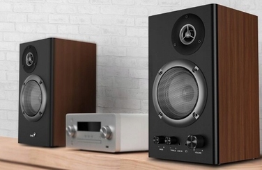 Акустична система GENIUS SP-HF1200B, 2.0, 36 Вт, дерев'яний корпус