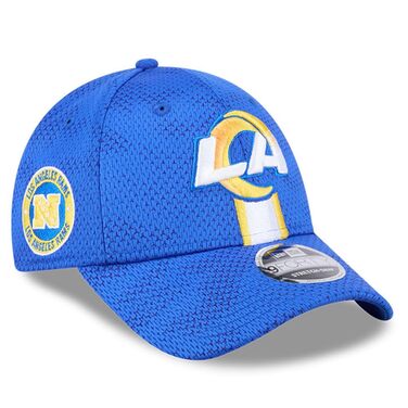 Кепка New Era NFL Sideline 2024 з логотипом команди Los Angeles Rams, регульована, 9Forty, бейсболка, American Football, AFC NFC Snapback