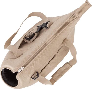 Сумка-переноска для собак та котів, розміри S та L, бежева