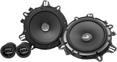Автомобільна акустика Pioneer TS-A1600C 16,5 см, 2-смугові компонентні динаміки, 350 Вт, потужний звук, високий ККД, монтаж 59 мм, з решіткою