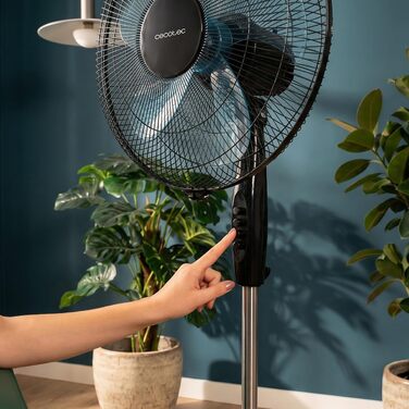 Вентилятор підлоговий Cecotec EnergySilence 515 WindLite Pro 40 см, 56 Вт, білий