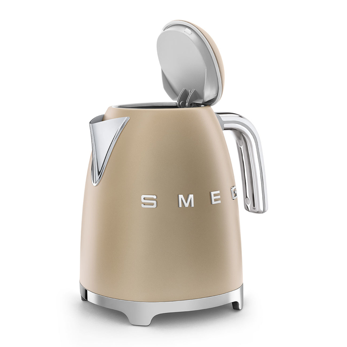 Електричний чайник Smeg KLF03CHMEU, 2400 Вт, 1,7 л, жовтий/золотий