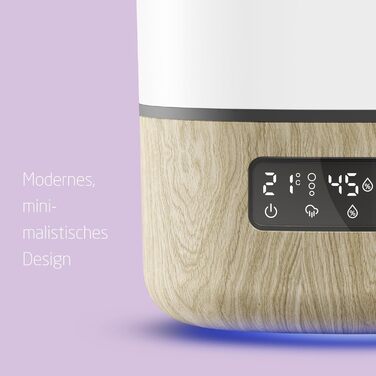 Зволожувач повітря Maxi-Cosi Breathe для дітей, розумний дитячий зволожувач, дитячий небулайзер з маслом, сумісний з Alexa та Google Assistant