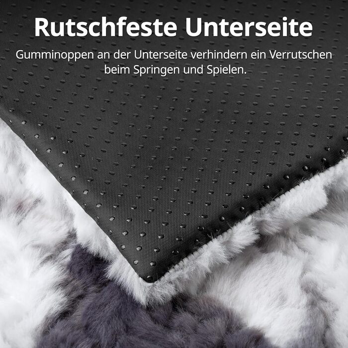 Кішка лежанка на підвіконня самонагріваюча, 90x28 см, сіра, м'яка, знімний чохол