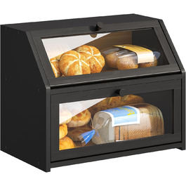 Бротокнига для кухні BMOSU: двошарова, бамбукова, велика місткість, білий (чорний, прозорий)