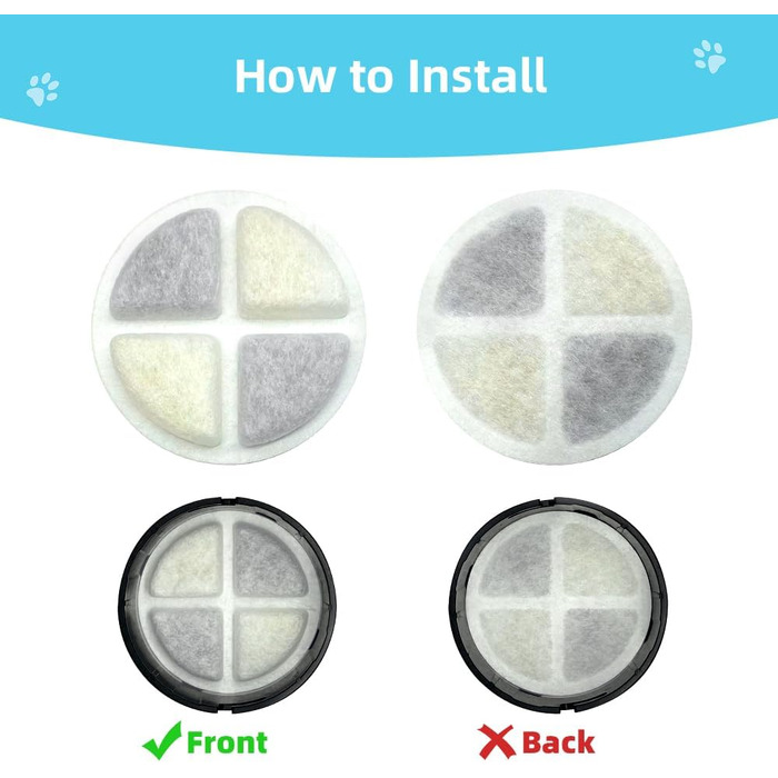 Автоматичний диспенсер води для собак великих порід Marchul 8.6L з набором фільтрів (6 шт.) та мискою з нержавіючої сталі