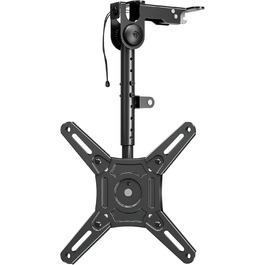 Кронштейн для телевізора та монітора ELIVED складаний, 14-42 дюйми, до 10 кг, VESA 200x200 мм, регульований, для шафи/похилого даху EV3030