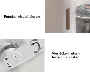 UUE 2-in-1 Automatic Pet Feeder & Water Dispenser - Cat & Dog - 1.5kg Capacity, 1.8L Water, Gravity-Fed, BPA Free, USB Rechargeable