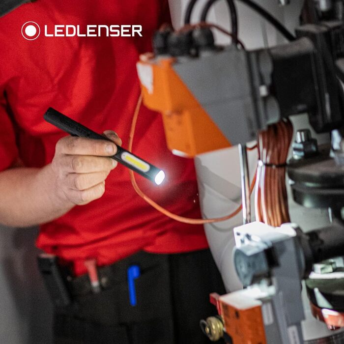 Ledlenser W2R Work - акумуляторний світлодіодний ліхтар для майстерні, 220 люмен, робоча лампа для СТО, акумулятор до 7 годин