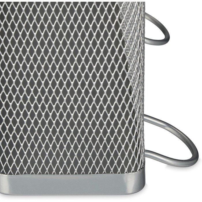 Стійка для парасоль під Relaxdays, 54 x 30,5 x 15 см, метал, сучасний дизайн, срібляста