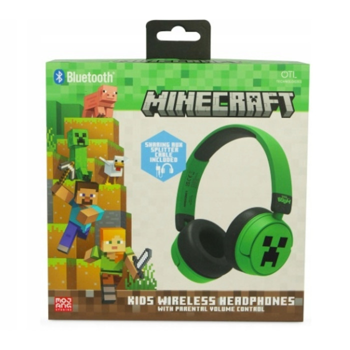 Бездротові навушники навушники Minecraft від OTL Technologies