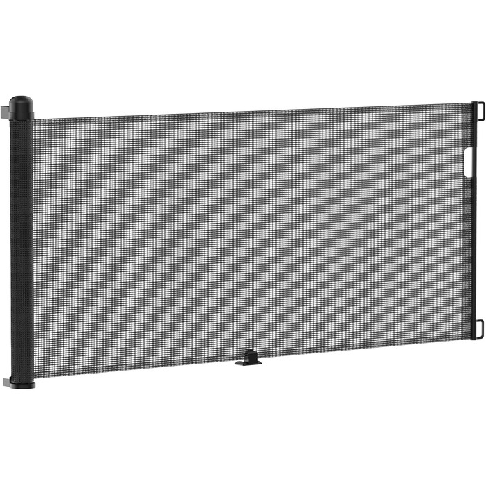 Захист для воріт/сходи NAIZY Rollo - сітка-рольо для дітей та тварин, 300 см, чорний