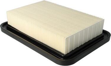 vhbw Flat-Pleated Filter compatible with Flex VCE 44 M AC Wet and Dry Vacuum Cleaner - Filter Element