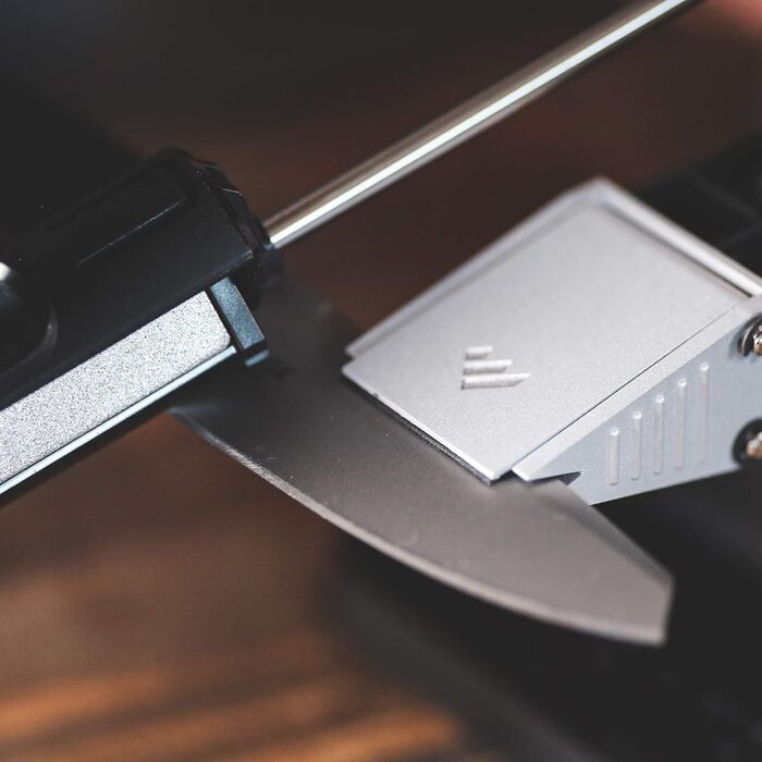WORK SHARP Precision Adjust професійна система заточування ножів з фіксованим кутом 15-30°, ручний алмазний точильний набір із 3 каменями