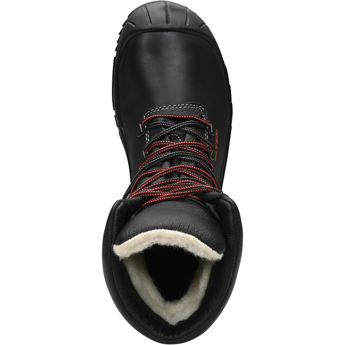 Черевики робочі ELTEN Renzo Winter S3S CI, зимові, шкіряні, сталевий підносок, чорні, 43 EU (жіночі та чоловічі)