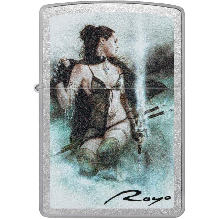 Запальничка Zippo Street Chrome Luis Royo, кишенькова, оригінал