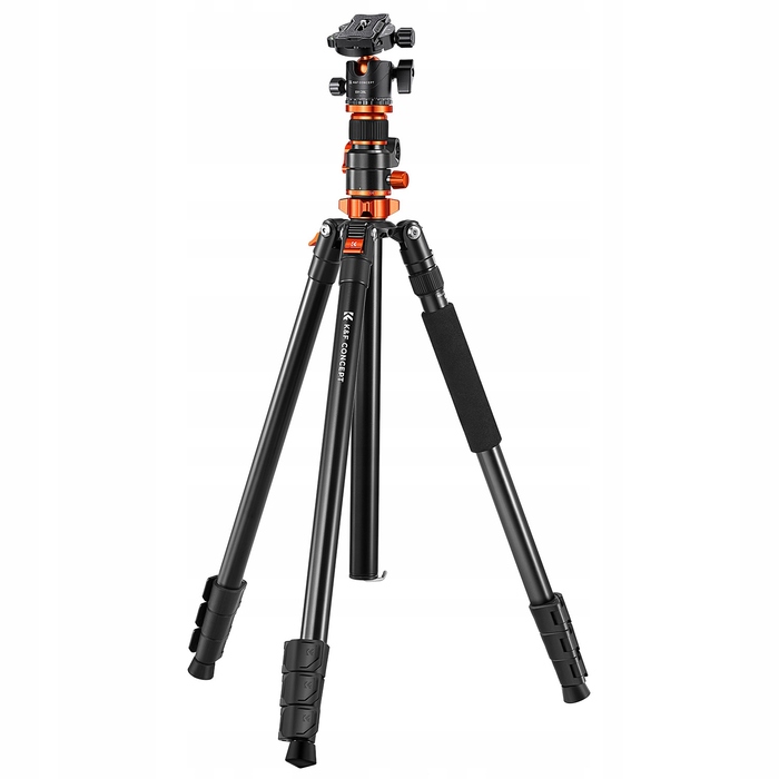 Штатив-монопод K&F Concept T254A7 (висота 230 см, навантаження 10 кг) з головою BH-28L