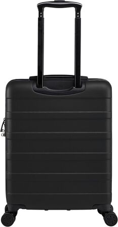 Чемодан ручної об'єм Cabin Max Anode 55x40x20 - Чорний, 40L, з коліщатами та замком