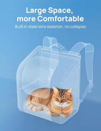 Плед-рюкзак для кота Pecute з сіткою, дихаючий та легкий, 42x32x26 см, хакі