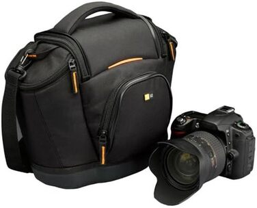 Сумка для камери Case Logic SLRC-200 Black (S) - чорна, з Hammock System та жорстким дном (для дзеркальних фотоапаратів)