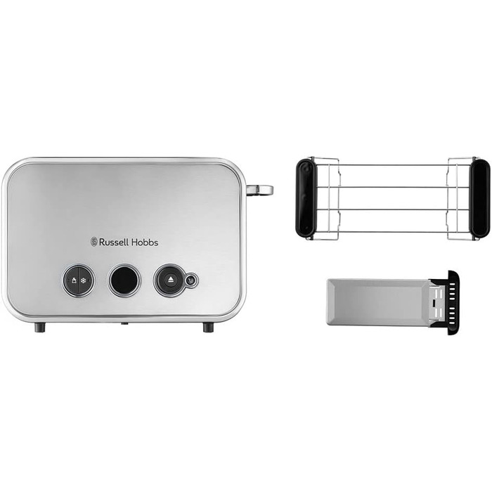 Чайник Russell Hobbs Distinctions з нержавіючої сталі 1,5л (з функцією скороварки, фільтром від накипу, оптимізованою носиком, зовнішнім індикатором рівня води) 26422-70