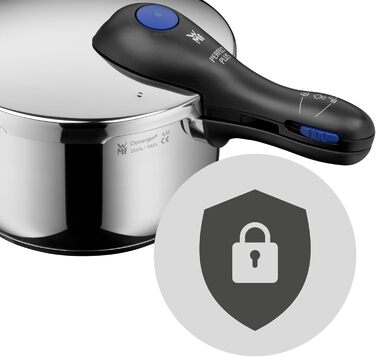 Мультиварка WMF Perfect Plus One Pot 6,5л з вставкою, для індукції, з захистом від полум'я, великим сигналом, 2 рівнями приготування, знімний ручка кришки
