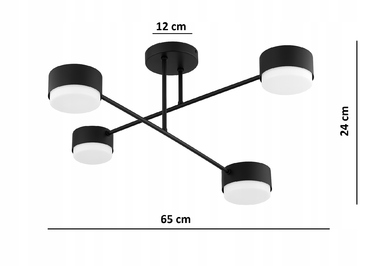 Підвісна лампа Elko-Lighting Mono 4 — 4 точки освітлення GX53