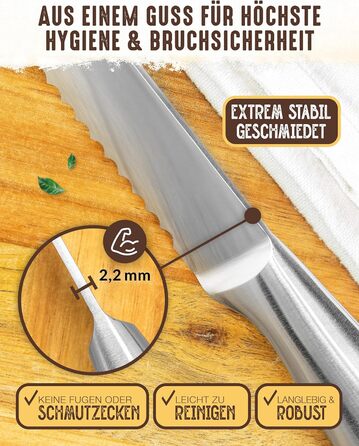 Датський вінчик для тіста 20 см - високоякісний інструмент для випічки хліба та тіста