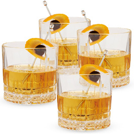 Набір склянок Spiegelau D.O.F. для віскі, 4 шт., 368 мл, Double Old Fashioned, з кришталевого скла